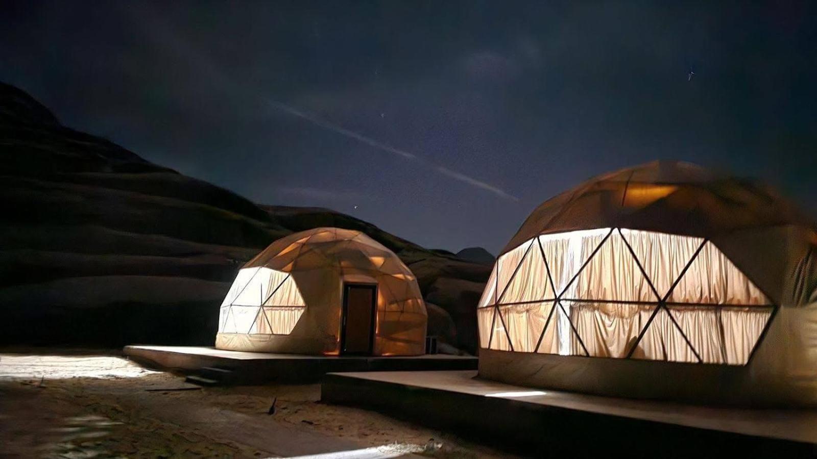 Landscape Rum Camp Hotel Wadi Rum Exterior photo